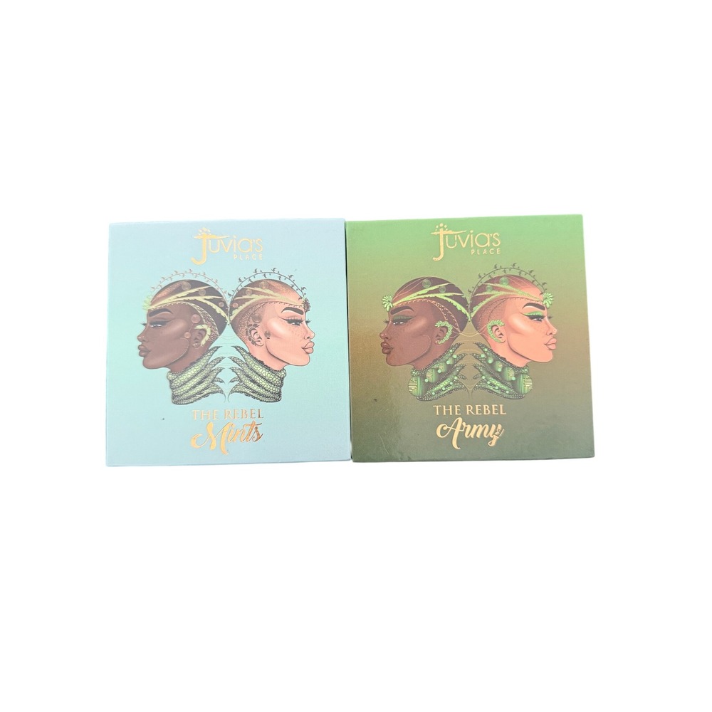 Juvia's Place The Rebel Mints Army Eyeshadow Palettes